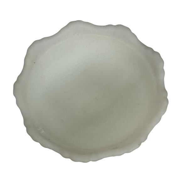 Fenton Fairy Lamp Burmese Rose Garden Y2K Satin Glass Signed 95th Anniversary - Picture 5 of 9